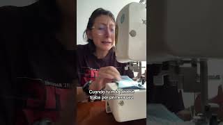 Cuando tú máquina se traba por primera vez #costura #costuraamano #costuraamano #coser #diy