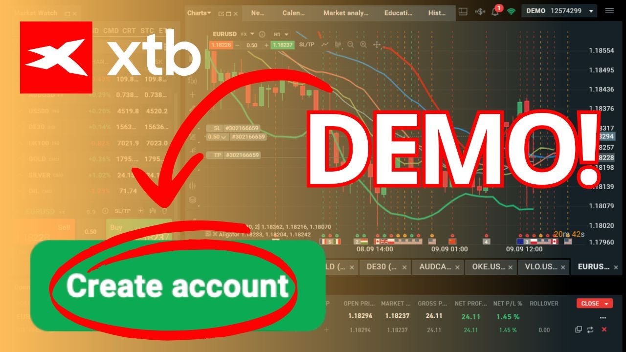 XTB Demo Account: How to start? Tutorial (2025)