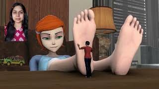 Giantess swan feet 2