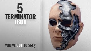 Top 10 Terminator T600 2018 T-600 Terminator Mask Costume Accessory