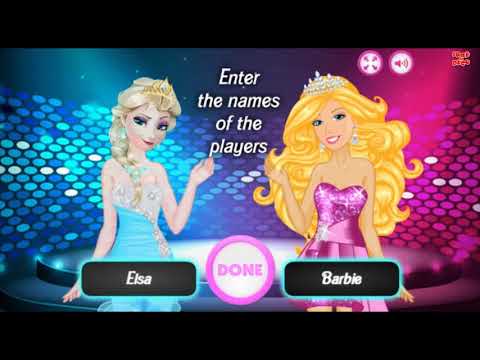 Frozen Elsa Draculaura and Barbie - Fashion Mix Game – Видео