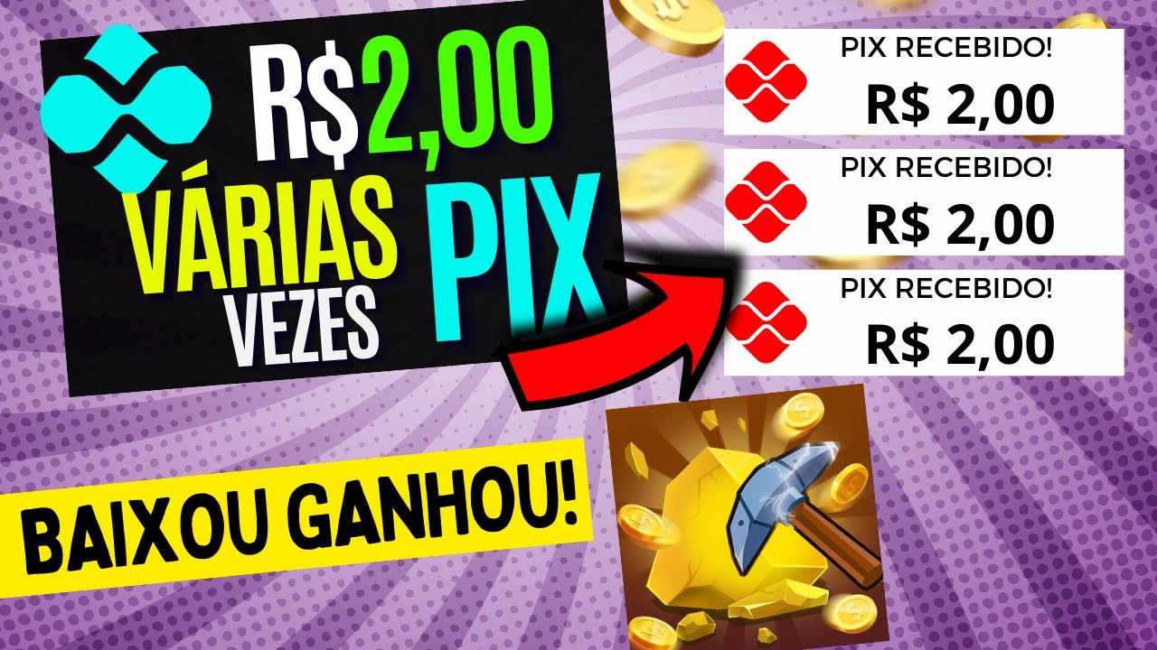 [✅🤑R$2,00 Sem Parar] JOGO QUE REALMENTE PAGA PARA JOGAR APLICATIVO PAGANDO NO PIX 2022