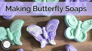 Making Butterfly Soaps Part One | MO River Soap