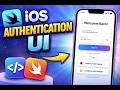 📱Complete iOS Authentication UI in SwiftUI 🔥 | Login, Signup, Dashboard | UIVerse Project | India 🇮🇳