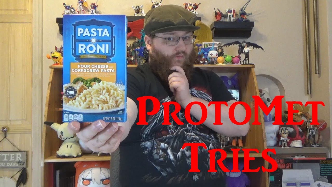 Pasta Roni Corkscrew ProtoMet Tries Pasta Roni Four Cheese Corkscrew Pasta - YouTube