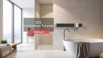 How to install a Towel Warmer with Control？P&Bhusri heated radiator