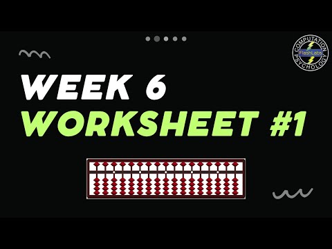 Abacus Free Online Course - Week 6 - Worksheet 1