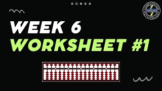Abacus Free Online Course - Week 6 - Worksheet 1