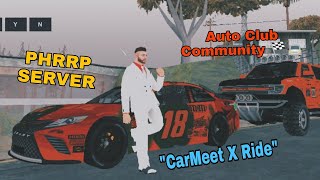 GTA Samp "CarMeet x Ride" with my Auto Club Community 🤗🚘  #PHRRPSERVER screenshot 5