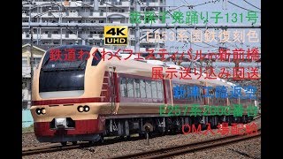 404 2019/04/20撮影 我孫子発踊り子131号 E653系復刻国鉄色鉄道わくわくフェスティバルin新前橋展示送り込み回送 新津工臨返空 E257系2000番台OM入場配給 他