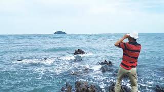 Pantai Cakang, Batam with Bpk.Rudi Wahab