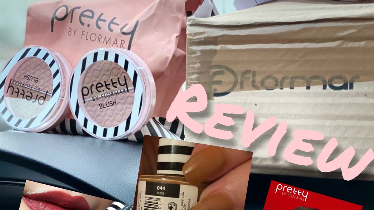 انطباعي عن منتجات Pretty by flormar // UNBOXING Make up Black Friday
