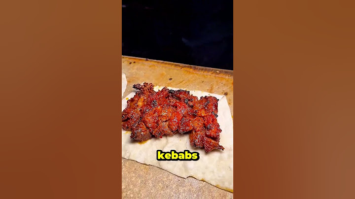 The Legendary Turkish Kebab! One Bite Will Keep You Coming Back