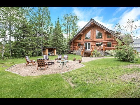 Sold Lakefront Log Home In Gregoire Estates 19 Gregoire Ave