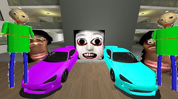 Too Much Nextbots chase me in Liminal Hotel Part 10 Gmod Nextbot