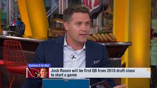 Josh Rosen&#39;s ability to think like a vet makes him intriguing option to start right away | May 24