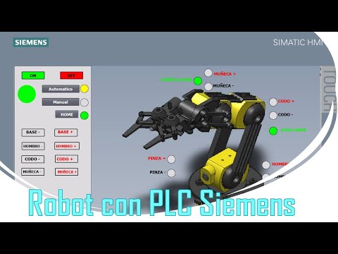 Proyecto de Robot con PLC SIEMENS y Tia Portal