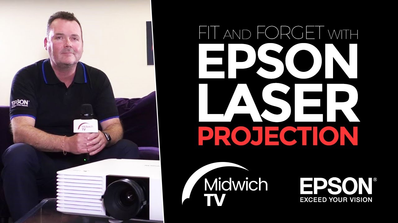 0764 EPSON ビジネスプロジェクター　EB-L400U Epson EB-L400U - Fit and Forget Laser Projection - YouTube