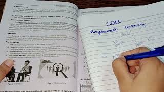 Describe the SDLC requirement gathering phase | Key activities | Explanation | 1st year computer ...