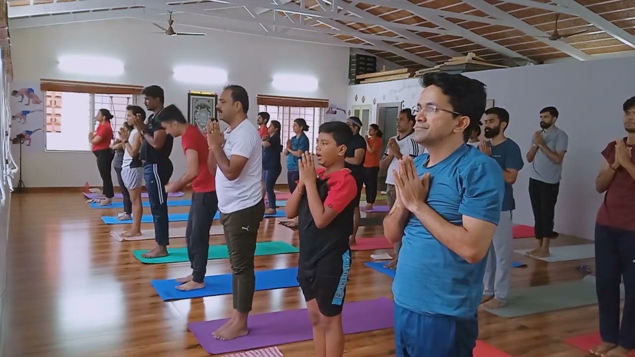 108 suryanamaskara - Month 4 | Harsha Yoga | Harsha Nagaraj 