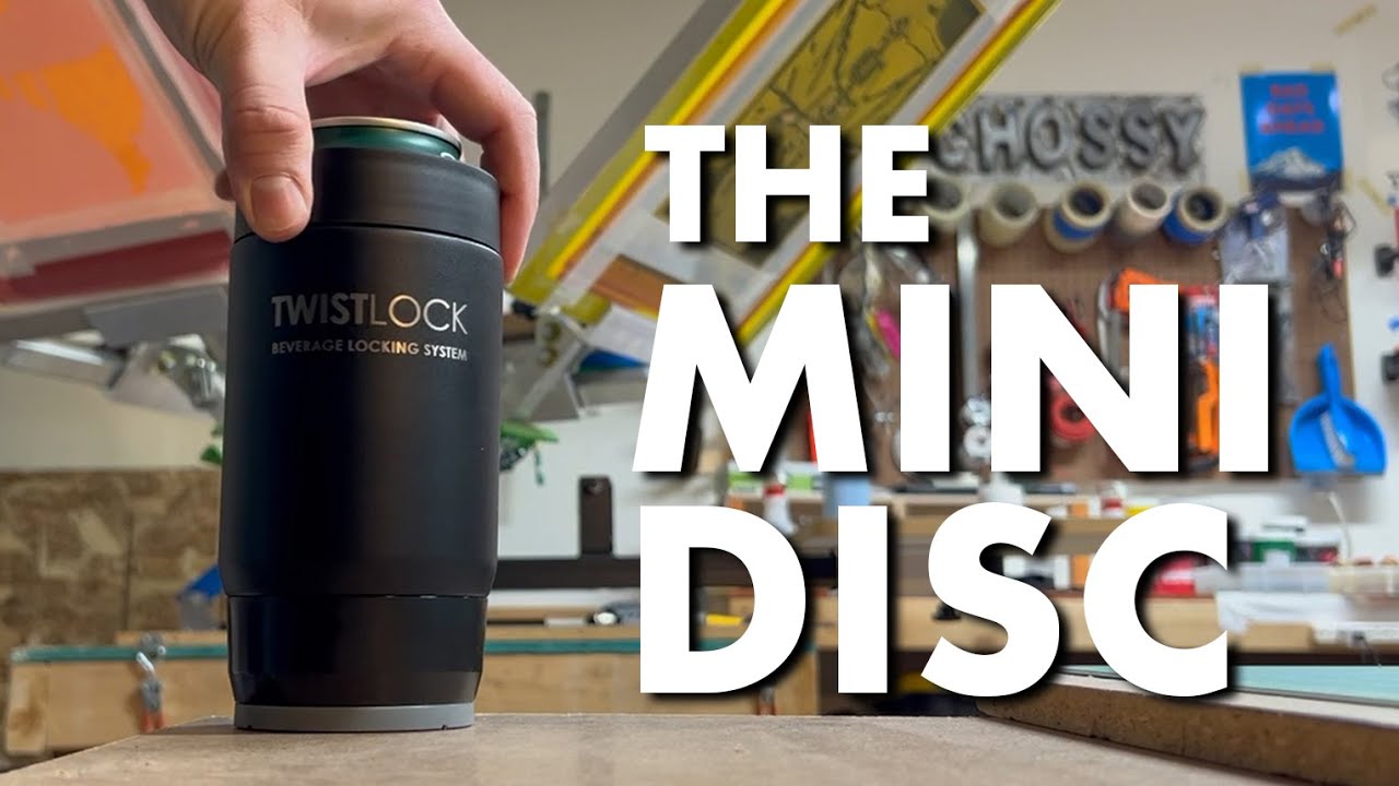 The Mini Disc Locking Mount: TwistLock Beverage Locking System