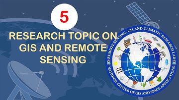 5 Best Research Topic on GIS and Remote Sensing || GIS and Remote Sensing Project Idea