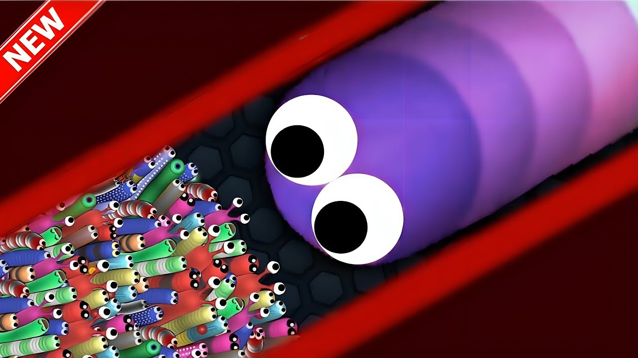 SLITHER.IO 🐍 Best Scour WOW BIG Worms Slither Snake.io Top One In