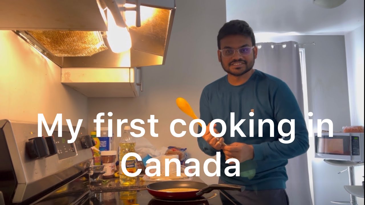 My First Cooking My first cooking in Canada🧑🍳 subscribe for more Canada videos 😎 # ...