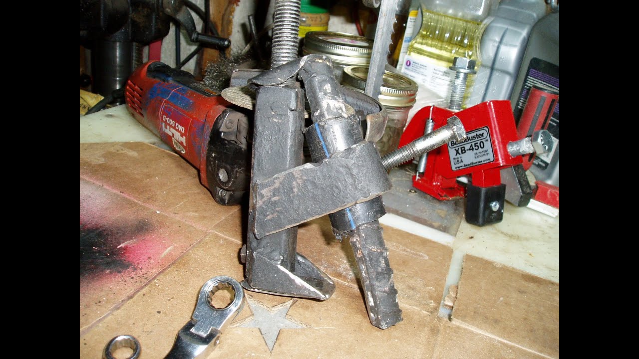 How to Make your own Car Tire Bead Breaker part 1 YouTube