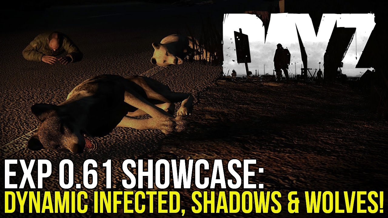 #DayZ EXP 0.61 Showcase ~ Wolves, Dynamic Infected, Shadows & Chaos ...