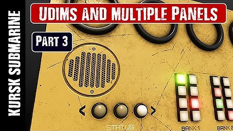 BLENDER & SUBSTANCE PAINTER: USING UDIMS FOR MULTIPLE PANEL TEXTURING (PART 3)