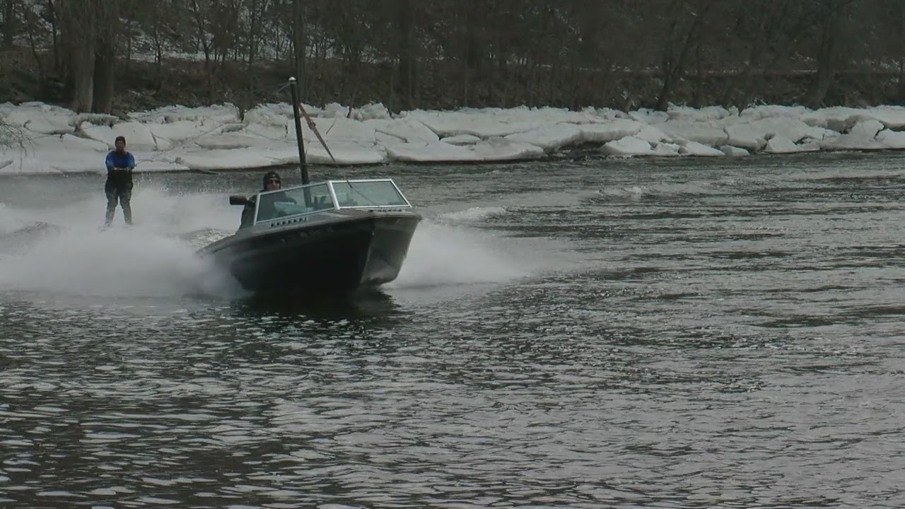 Warm Weather Means Winter Water Skiing In Twin Cities YouTube