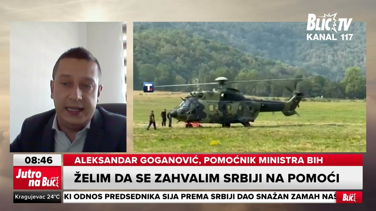 Bukte požari u Bosni i Hercegovini: Srbija poslala helikoptere za GAŠENJE POŽARA | JUTRO NA BLIC