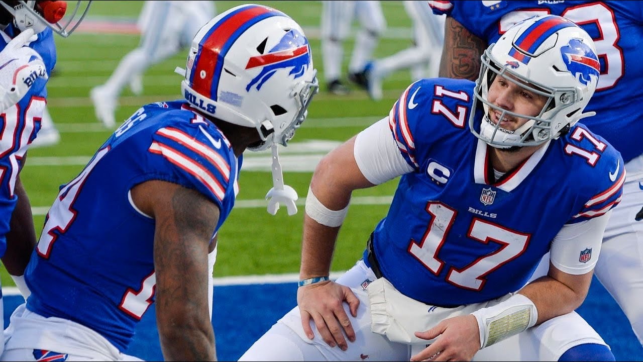 Josh Allen Buffalo Bills Best PLAYOFF Highlights - YouTube