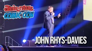 John Rhys-Davies Q&A at Aniventure Comic Con 2026 in Sofia, Bulgaria