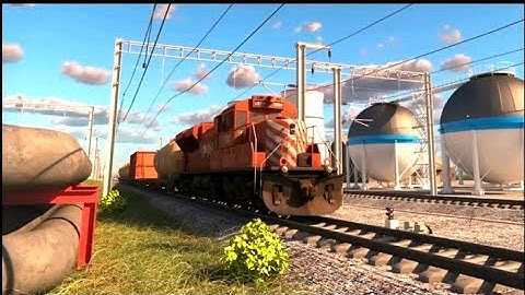 Train Racing Games 3D 2 Player - Railway Station Train Simulator - Android GamePlay