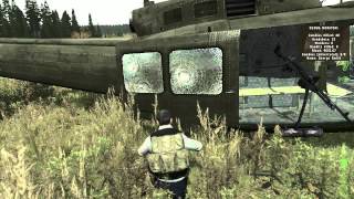 DayZ MOD - How to Repair a Helicopter, Huey