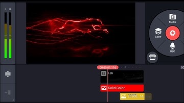 How to make a running panther Logo Reveal intro in Kinemaster