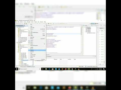 membuat scroll layout pada aplikasi Eclipse