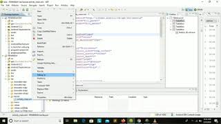 membuat scroll layout pada aplikasi Eclipse