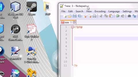 PHP Tutorial 2 - Hello World