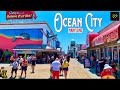 Ocean city maryland boardwalk 4k