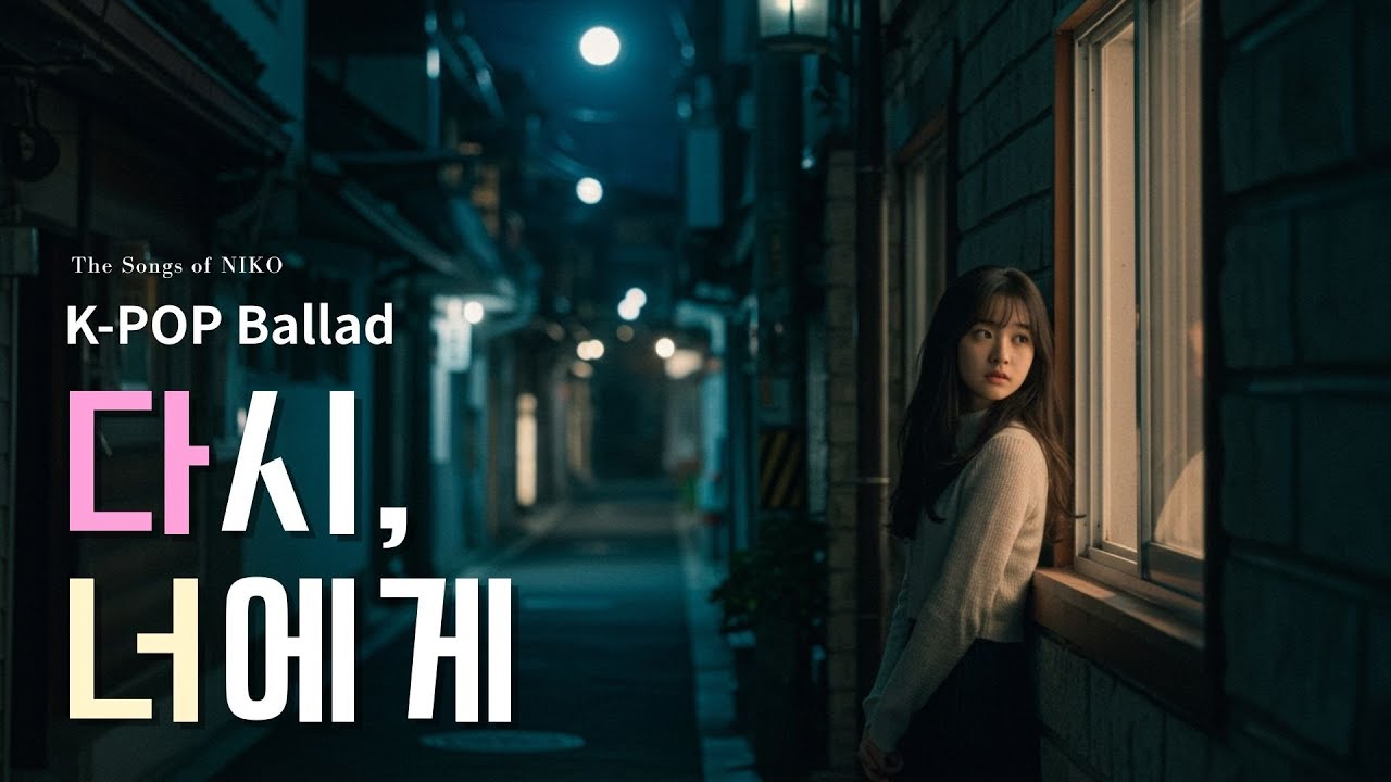 K-pop Ballad 다시, 너에게 Back to You 🎶 | #kpop발라드  (Female Vocal) by NIKO #kpop #koreanballad #감성발라드