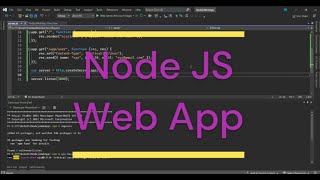 Creating Simple Node JS Web Server From Scratch