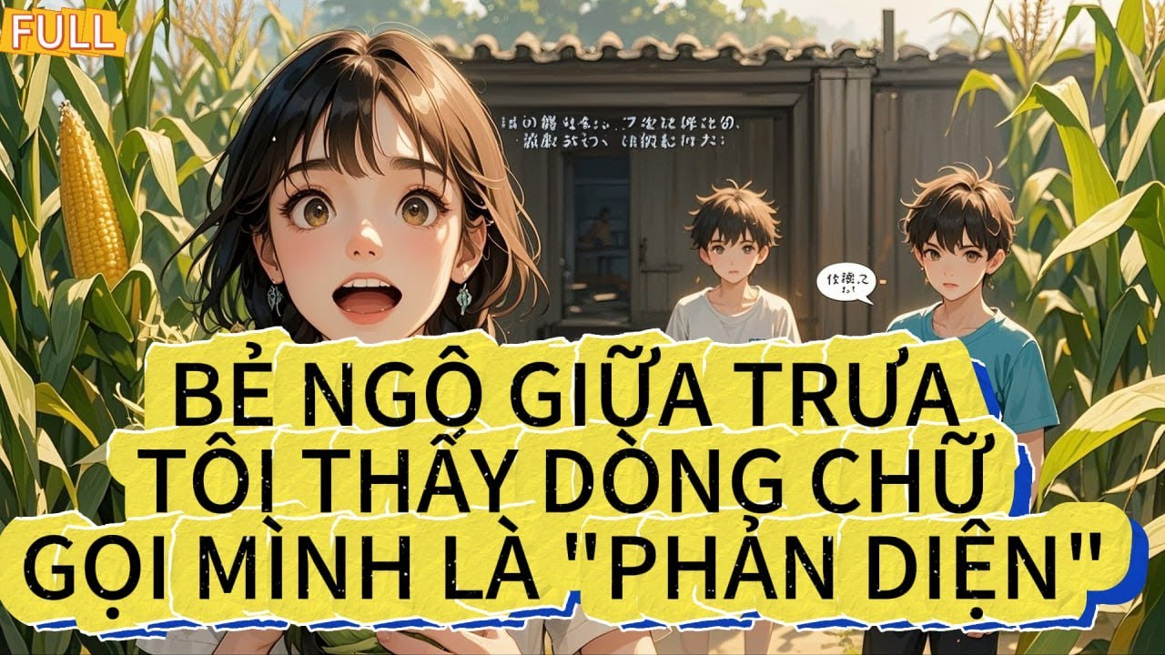 Bẻ ngô giữa trưa tôi thấy dòng chữ gọi mình là 