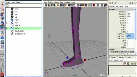 IK leg rigging in Maya Part 3 of 3