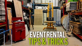Event Rental Business - Tips & Tricks