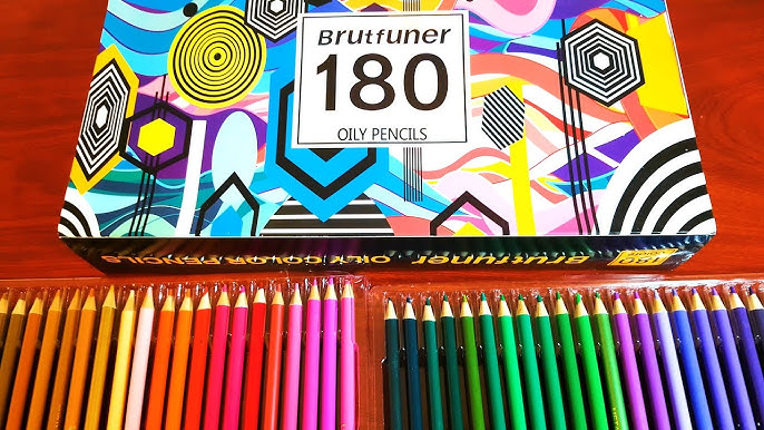 Brutfuner 180 Colors Oil Color Pencils Wood Pre-Sharped Professional Pencil  Set for School Drawing Sketching Art Supplies Sale - Banggood USA  Mobile-arrival notice