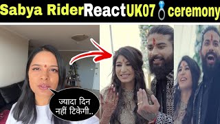 Download lagu Sabya Rider React On UK07 Rider & Ritika engagement || UK 07 Rider X girlfriend React On 💍ceremony..