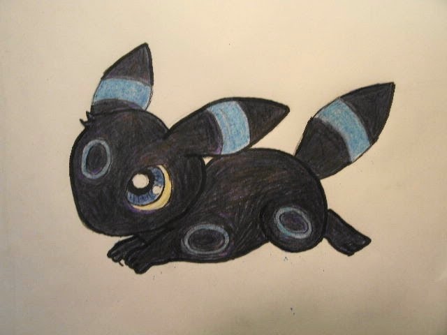 umbreon and tbh creature (pokemon) drawn by ninfiavee